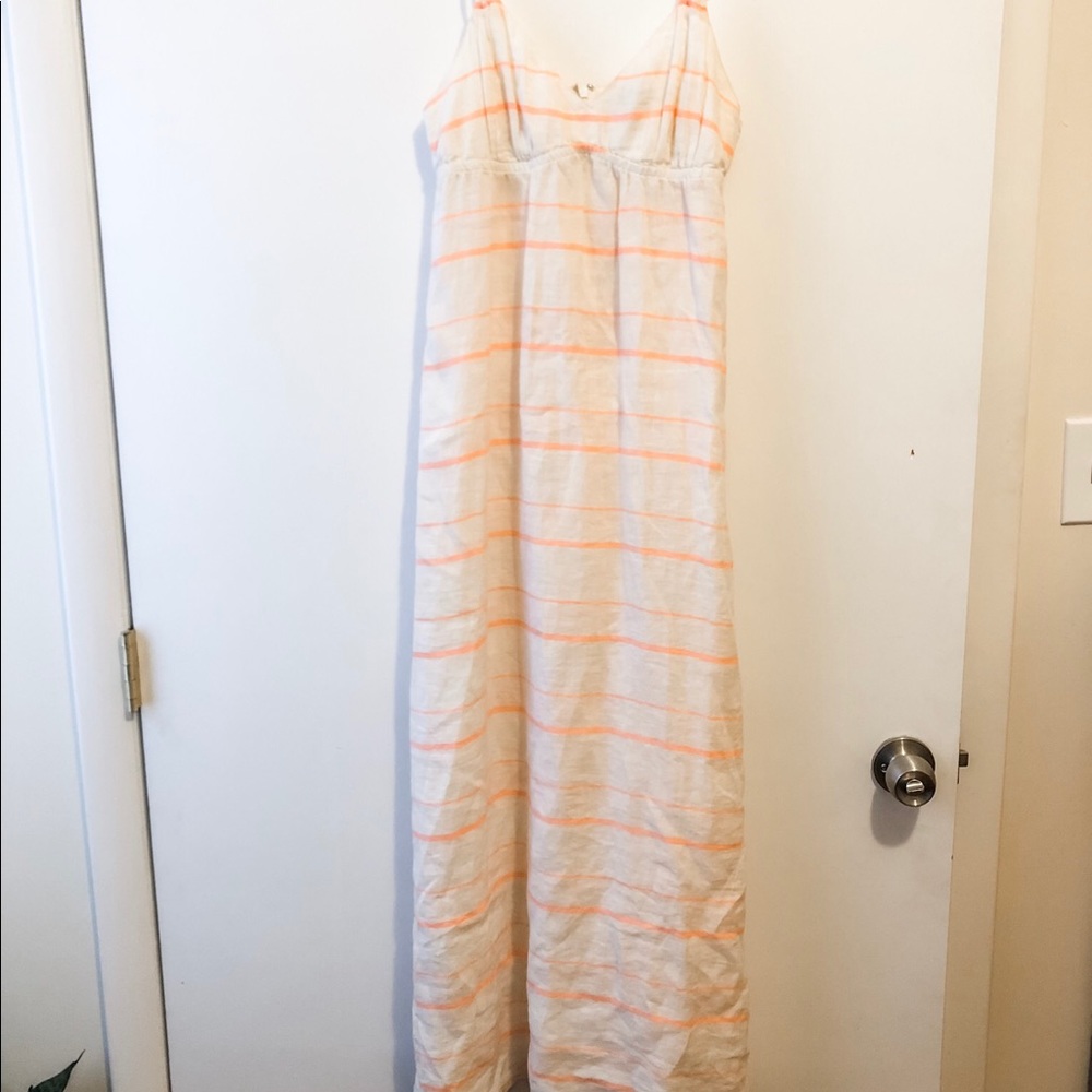 J.crew linen sun dress